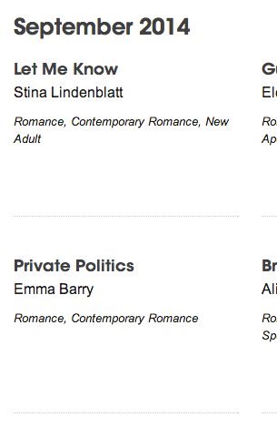 Private Politics Coming Soon